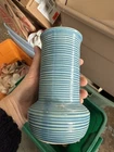VINTAGE MCCOY VASE POTTERY blue