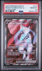 2025 Pokemon Dri EN-Destined Rivals Rocket's Mewtwo EX Ultra Rare PSA 10 #213