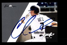 Signed Baseball Card Auto Chris Getz 2008 Just Autographs #27 Chicago White Sox