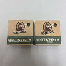 Dr. Squatch Sierra Storm Natural Soap Bar 5 Ounce Bar - Lot Of 2 B8-29