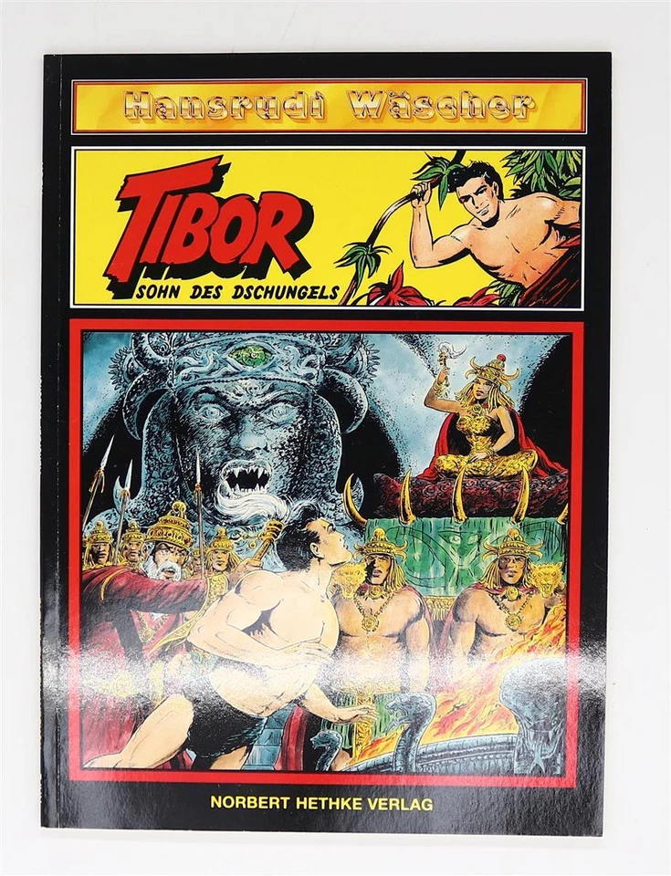 TIBOR Sohn des Dschungels SC Comiic Album Nr. 1-64 Hethke Verlag Wäscher Auswahl - Bild 3 von 4