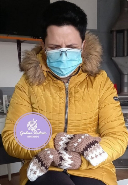 Mittens Bernie Sander Jacket Handmade Bernie Sanders Wool Mittens