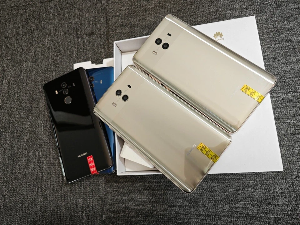 Huawei Mate 10 4+64GB (Unlocked) Dual SIM Google Android global used phone - Image 3 of 4