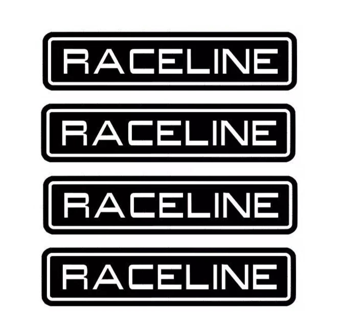 Raceline Decal Raceline Wheels Sticker Die Cut Vinyl Offroad UTV - ANY SIDE