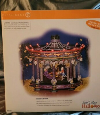 Dept 56 Ghostly Carousel ***NIB*** 56.55317