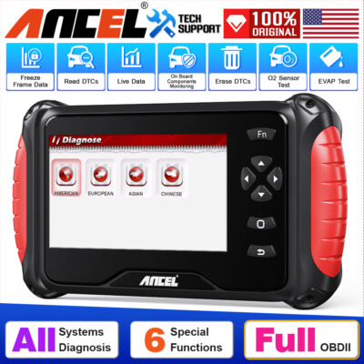 Full System Diagnostic Tool FX8000 WiFi Car OBD2 Scanner Automotive Code Reader 
