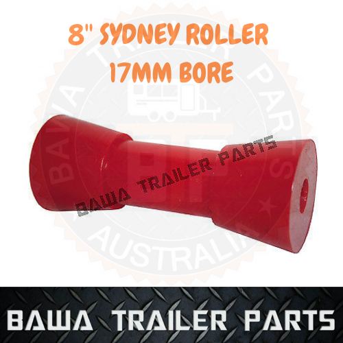 8’’ Sydney Roller Red Color 17mm Bore ! Boat Rollers ! Boat Trailer Parts ! eBay