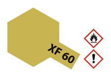 81360 Tamiya XF-60 Dunkelgelb matt 23 ml (1l=238,70 €) Acrylfarbe, wasserlöslich