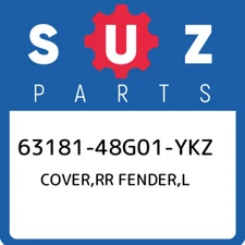 63181-48G01-YKZ Suzuki Cover,rr fender,l 6318148G01YKZ, New Genuine OEM Part