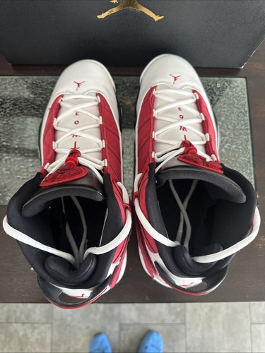 Air Jordan 6 Rings Men's 10.5 Wht/Rd/Blk - Picture 6 of 7