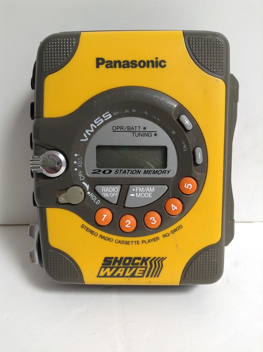 Panasonic SHOCK WAVE RQ-SW20-