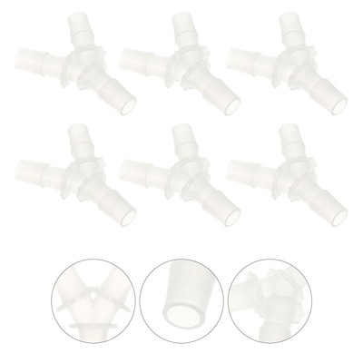  6 Pcs Kunststoffverbinder Pagode Schlauchverbindungsstücke Für Wasserleitung