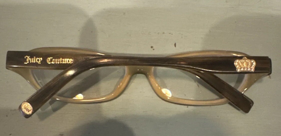 Juicy Couture Eyeglasses Sugar 09D5 American Princess Frames Only 54-14-130 Juicy Couture American Princess Eyeglasses Darling 09D5 49  main image 3