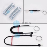 You.S Fensterheber Reparatur Set Vorne Rechts FüR Vw Polo Classic (6KV2)