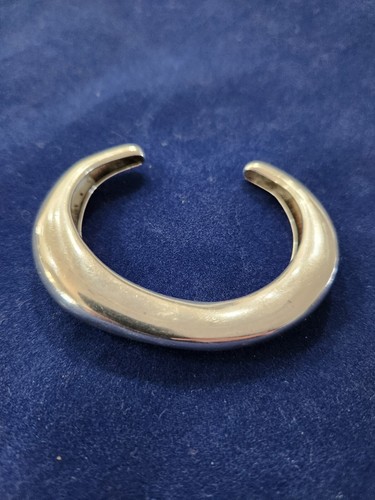 1980s Vingage Minas Sterling Curve Bracelet 27g