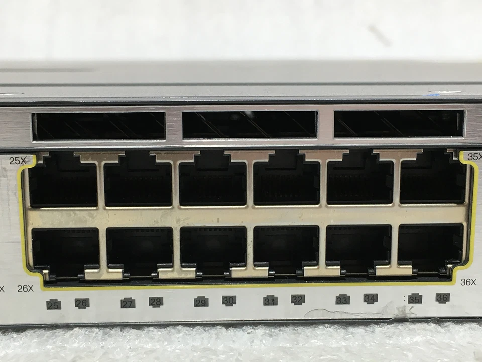 思科 Catalyst WS-C3750X-48PF-S V07 48 端口 PoE 以太网交换机 带 2x 1100W PSU — 第 4/4 张图片