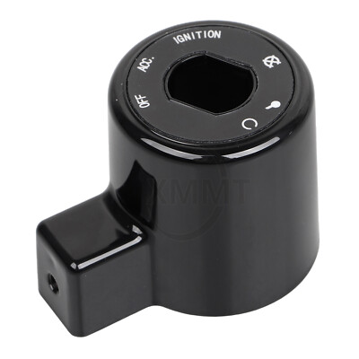 Gloss Black Ignition Switch Cover Cap For Harley Sportster XL 883