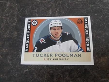 O-Pee-Chee 2017-18 Marquee Retro Rookie Tucker Poolman RC Card# 621