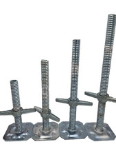 Gerüstspindel Gerüstfüße Spindel neu Gerüst 38mm 30/40/50/60/80/100 cm