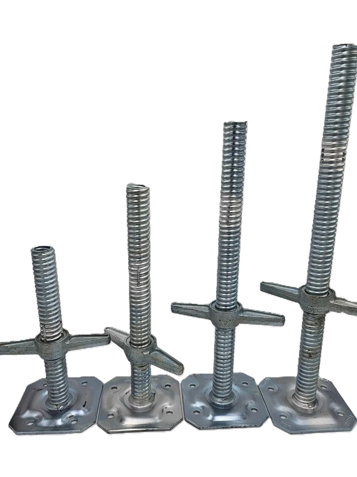 BAUSTOFFE Gerüstspindel Gerüstfüße Spindel neu Gerüst 38mm 30/40/50/60/80/100 cm