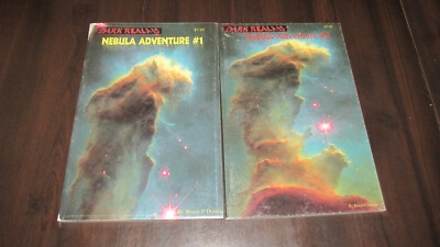 Dark Realms Nebula Adventure lot of (2) books #1-2