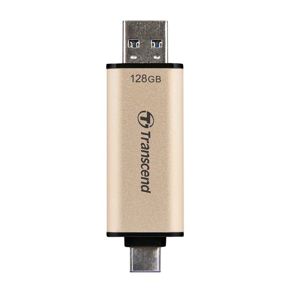 128 Go Transcend JetFlash 930C 2-En-1 USB3.2 Flash Drive - Photo 4/4