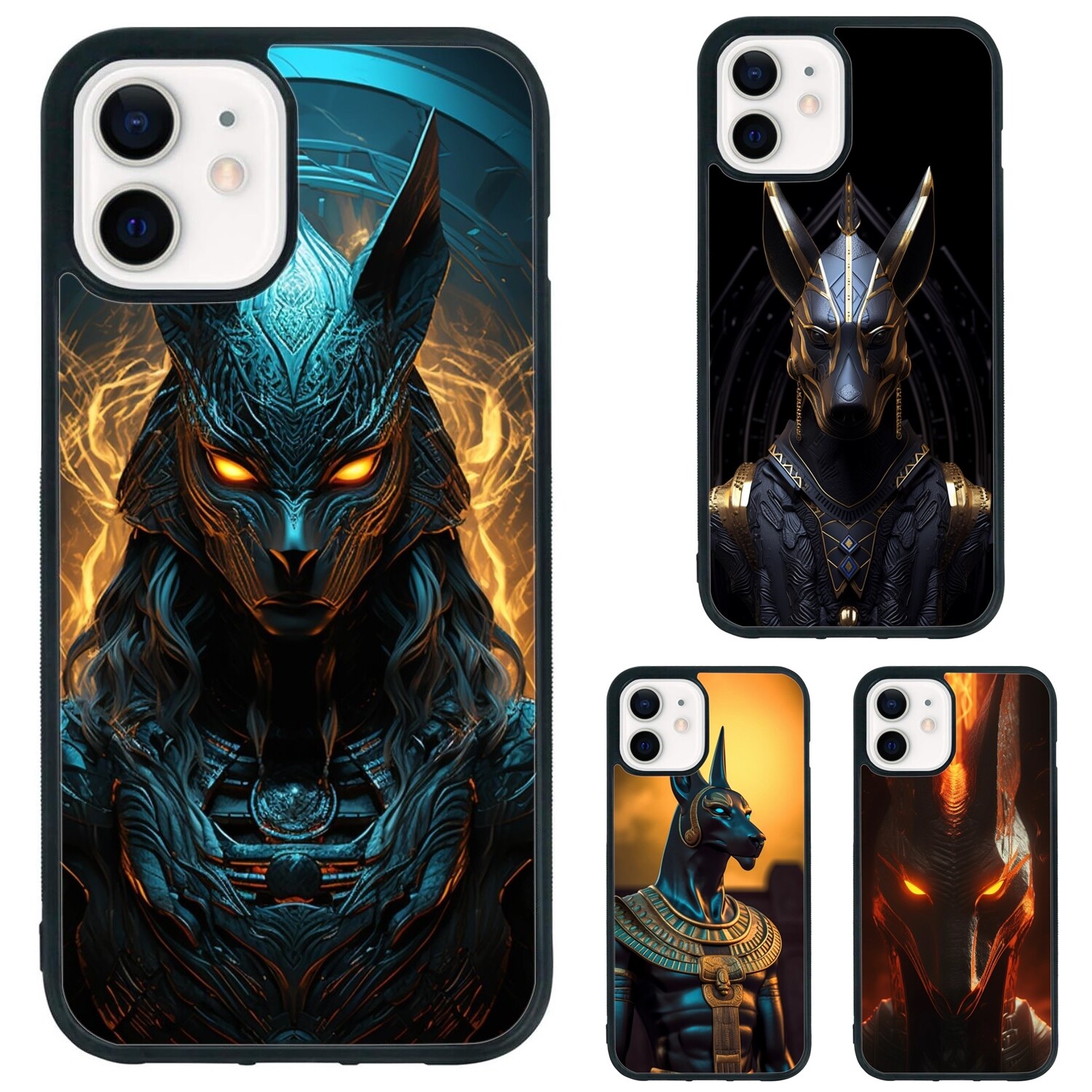 world Anubis cryptid Impact Case For iPhone XS XR 6 7 8 Plus SE 2nd 3rd