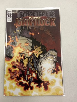 The Transformers: King Grimlock #4 - Cover B BAGGED & BOARDED (IDW 2021)