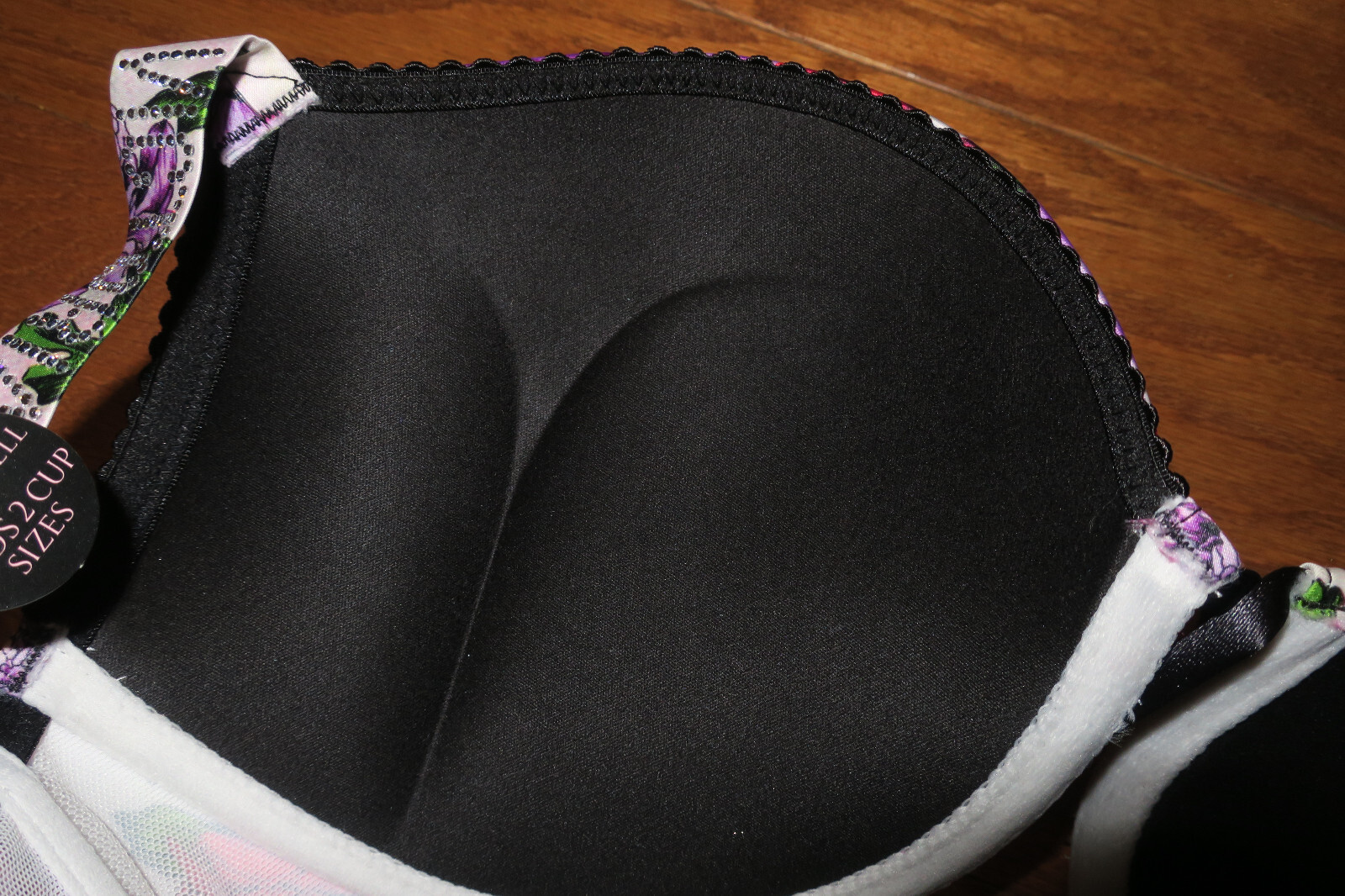 S-34D BRA ❤️ BOMBSHELL VICTORIA'S SECRET ❤️2pc.SET THONG ADD 2 SIZES PUSH UP NEW image 5
