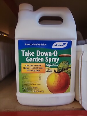 Monterey Take Down-O Garden Spray 1 Gallon OMRI Liquid Concentrate for  Gardening | eBay