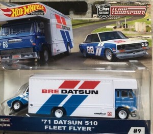 hot wheels team transport bre datsun
