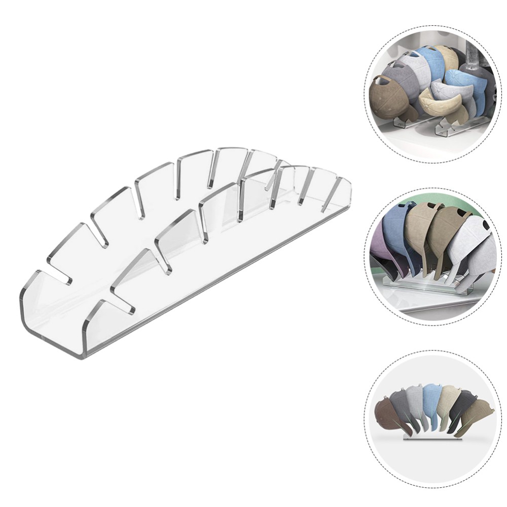 APL 2 Pezzi Scaffale Portaoggetti per Cappucci Telaio Cappelli Cappellini Baseball