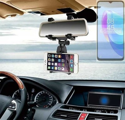 Autohalterung Rückspiegel für Tecno Spark 9 Pro Smartphone Halter Spiegelhalte