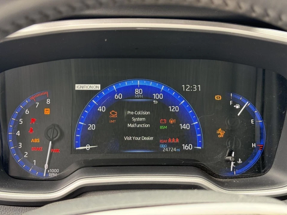 Toyota Corolla 2019-22 sistema de escape completo original FWD 24K HATCHBACK XSE 66534 Foto 3 de 4