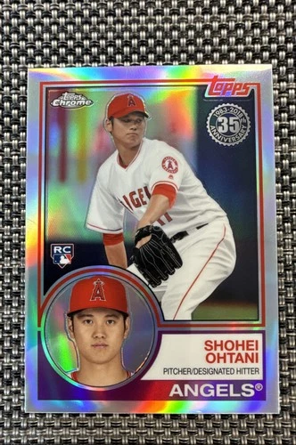 2018 Topps Chrome - 1983 Topps Refractor Shohei Ohtani #83T-6 (RC)