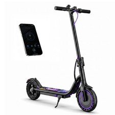 350W Folding Electric Scooter Teens E-Scooter 18KM Range Commuter APP Control