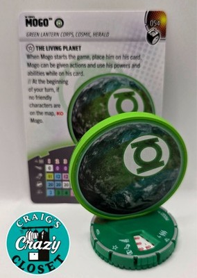 HeroClix Mogo 054 DC Lantern Legacy Chase New
