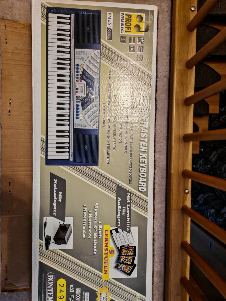 Bontempi PowerPlay 5V Netzteil – Adapter Für Bontempi Musikinstrumente, Kompakt & Langlebig