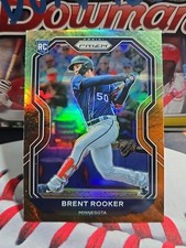 2021 Panini Prizm Tier II Cosmic Haze Prizm Brent Rooker #126 Rookie RC