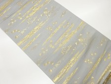 7534648: JAPANESE KIMONO JAPANESE FUKURO OBI / WOVEN FLORAL PLANTS
