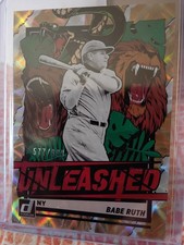 2021 Donruss Babe Ruth Unleashed Gold #577/999 Short-Print Rare SP Insert MINT🔥