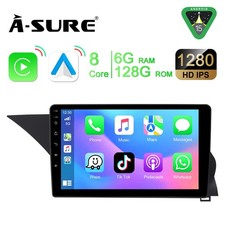 9''6+128G Autoradio 8Kern F&uuml;r Mercedes-Benz GLK-Klasse X204 Android 15 Navi WiFi