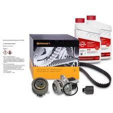 CONTINENTAL ZAHNRIEMENSATZ +WASSERPUMPE FÜR VW SHARAN 7M 1.9 TDI ANU AUY BVK