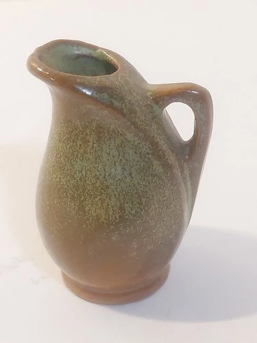 Rare Frankoma Pottery Ada Clay 1944 Christmas Card, 2" Tall, Signed