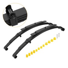 1.5" Lift Rear Leaf Springs For Nissan Xterra 4.0L 2005-2014 w/ Bushing Kit Pair