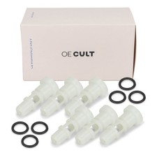 6x OE-Cult Isolierung Halter Einspritzdüse für MERCEDES W201 M103/104 1030780283