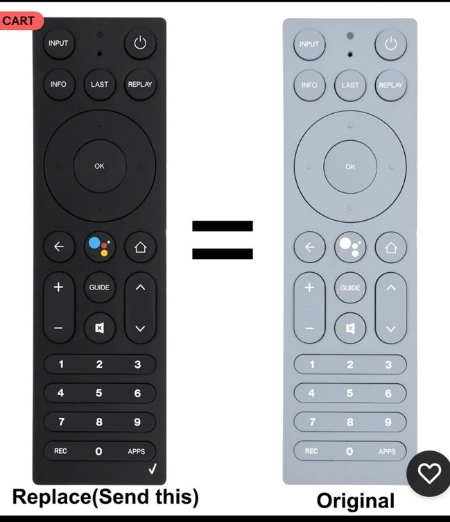 Control For Verizon Fios Tv+ Fios Black Remote