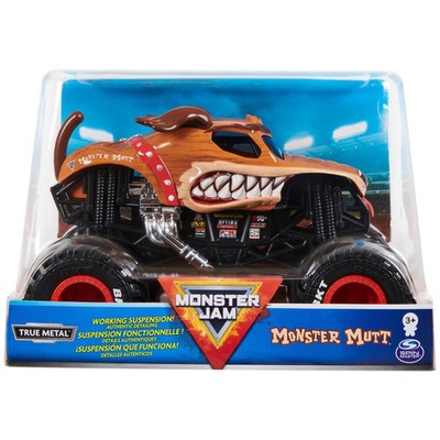 , Official Monster Mutt Monster Truck, Die-Cast Vehicle, 1:24 Scale