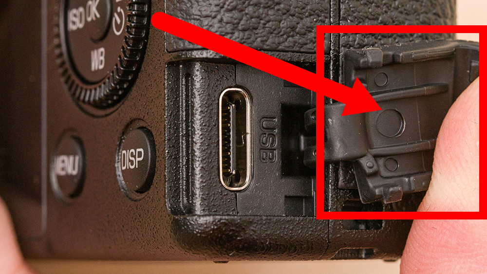 Ricoh GR3 GRIII GR3X GRIIIX USB Port Rubber Cover Interface