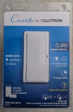 Lutron Caseta Claro Smart Switch - White (DVR...